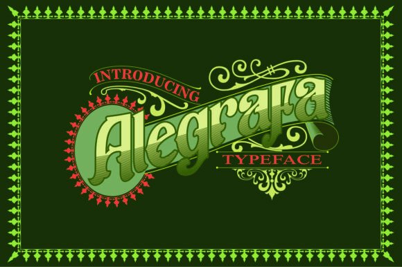 Alegrafa: The Vintage Typeface That Elevates Small Business Branding
