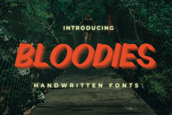 Bloodies: A Cool and Trendy Display Font for Bold Branding
