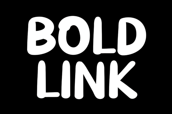 Bold Link: The Handwritten Display Font for Editorial Projects