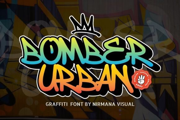 Bomber Urban Typeface: The Edgy Display Font for Street-Style Campaigns