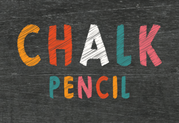 Chalk Pencil: The Playful Typeface for Kid-Centric Editorial Design