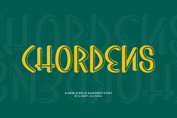 Chordens Free Download: The Quirky Display Font You Need