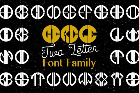 Circle Two Letter: The Elegant Monogram Font for Modern Makers