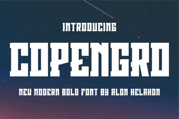 Copengro Display Font for Bold Campaign Headlines
