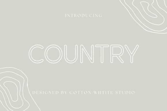 Country: The Rustic Sans Serif Font for Authentic Campaigns