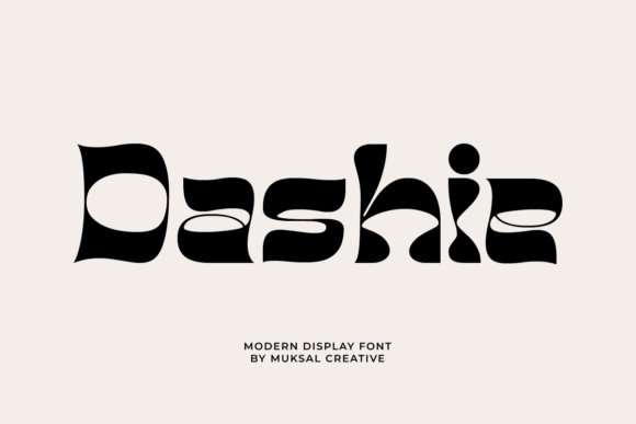 Dashie: The Perfect Modern Display Typeface for Elegant Branding