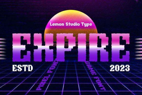 Expire: The Pixel Font That Transforms Small Business Branding