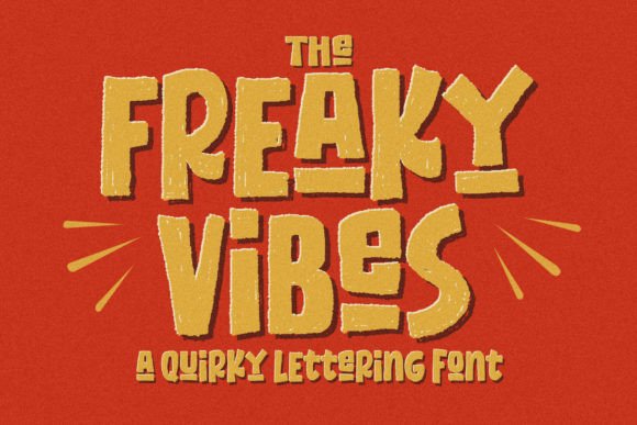 Freaky Vibes Typeface: A Designer's Review for Bold Campaigns