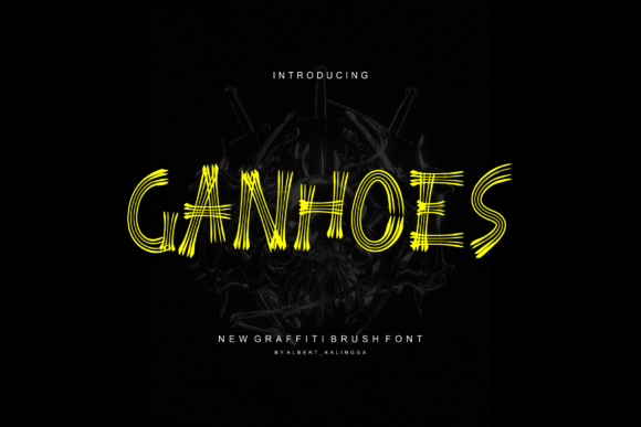 Ganhoes Bold Display Font for Handmade Branding