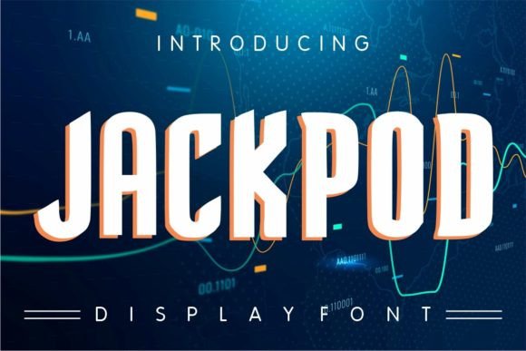 Jackpod: The Bold Display Font That Transforms Small Business Branding