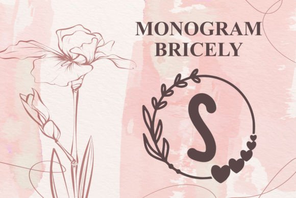 Monogram Bricely: A Premium Display Font for Modern Digital Brands