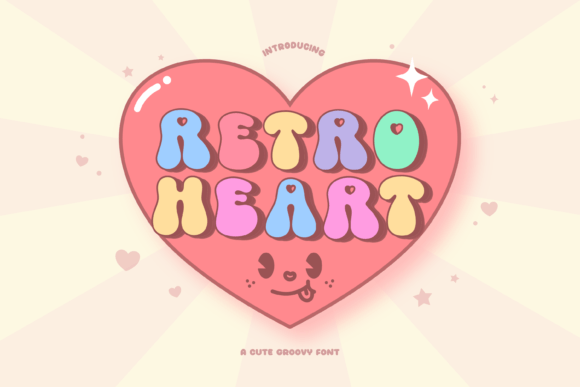 Retro Heart: The Perfect Display Font for Vintage Campaigns