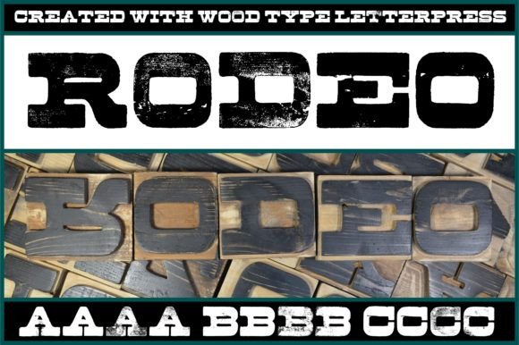 Rodeo Display Font for Digital Branding