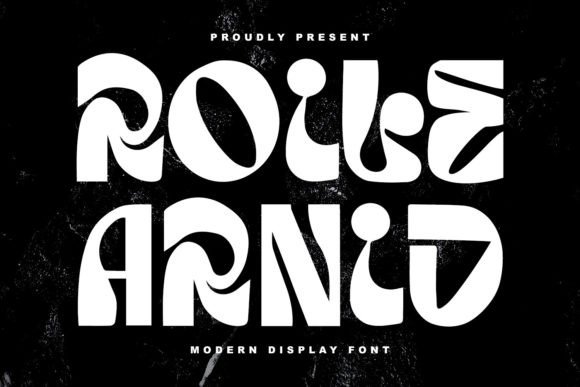 Roile Arnid: A Playful Display Typeface for Bold Branding