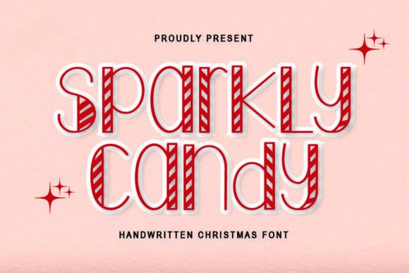 Sparkly Candy: The Ultimate Festive Display Font