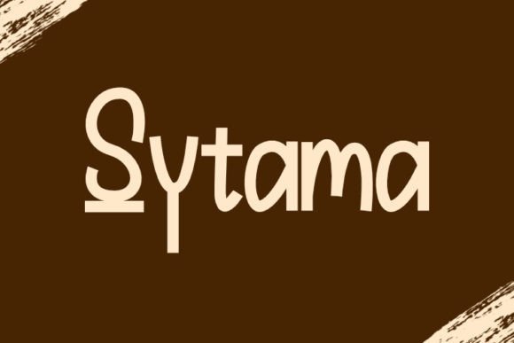 Sytama: The Unique Display Font for Elevated Brand Identity