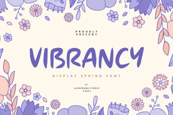 Vibrancy: A Modern Display Font for Real Branding Projects