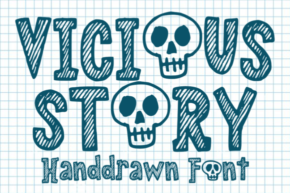 Vicious Story: The Hand-Drawn Display Font for Bold Branding