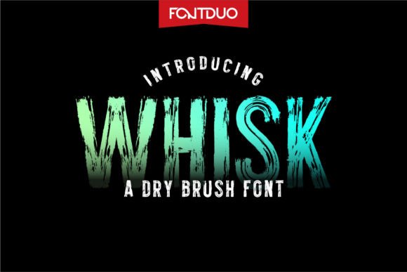 Whisk: A Handwritten Display Font for Bold Editorial Design