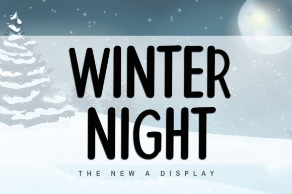 Winter Night: The Perfect Display Font for Your Brand