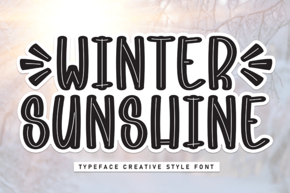 Winter Sunshine: The Perfect Display Font for Winter Branding
