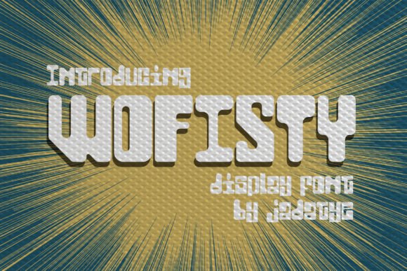 Wofisty: The Retro-Fun Display Font for Scroll-Stopping Campaigns
